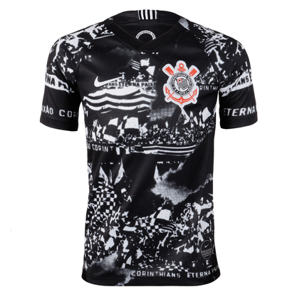 Camisa Nike Corinthians III 19/20 S/N Infantil AT2638-010