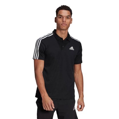 Camisa Adidas Polo Designed To Move 3-Stripes Masc GM2075