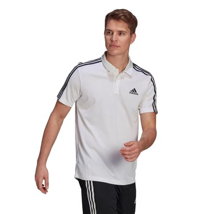 Camisa Polo Designed To Move 3-Stripes Masculina GM2138
