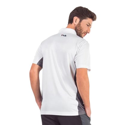 Camisa Polo Fila Fusion Plaid Masculina 997646-100