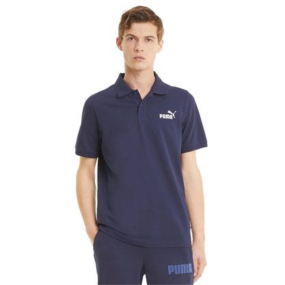 Camisa Polo Puma Essentials Pique Masculina 586674-06