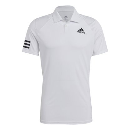 Camisa Polo Adidas Tennis Club 3 Listras Masculina GL5416