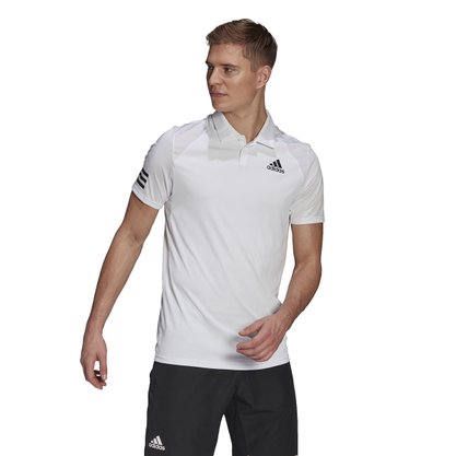 Camisa Polo Adidas Tennis Club 3 Listras Masculina GL5416