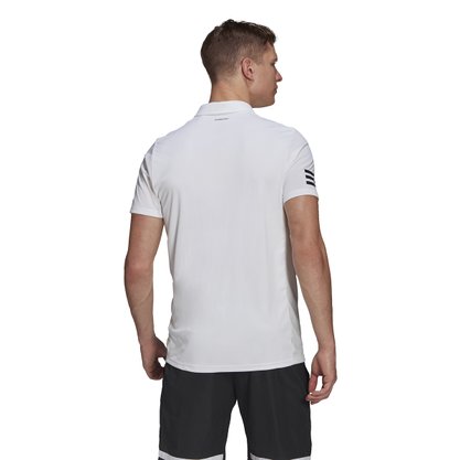 Camisa Polo Adidas Tennis Club 3 Listras Masculina GL5416