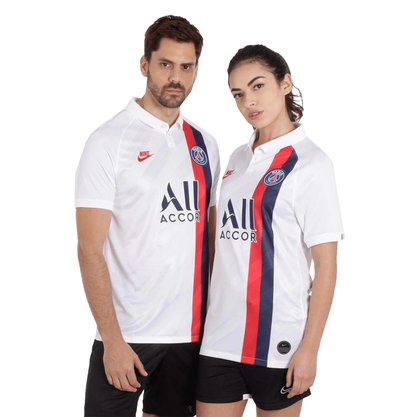 Camisa Polo Nike PSG III 19/20 Torcedor Masculina AT0033-102