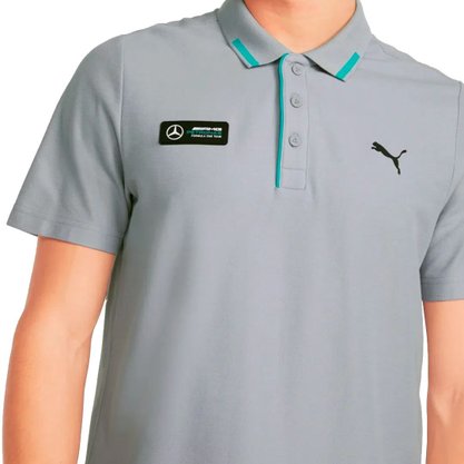 Camisa Puma Polo MAPF1 Basic Masculina 533640-02
