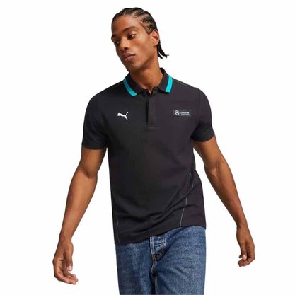 Camisa Puma Polo Mercedes-AMG Petronas Masculina 621153-01