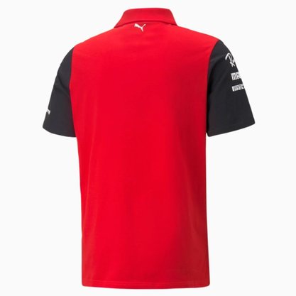 Camisa Puma Polo Ferrari SF Team Masculina 763287-01