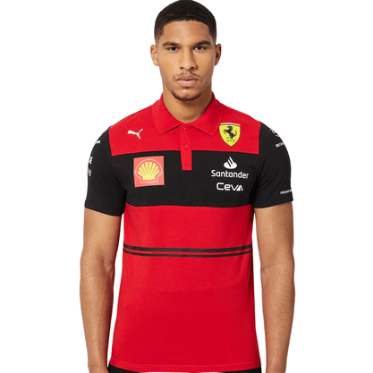 Camisa Puma Polo Ferrari SF Team Masculina 763287-01