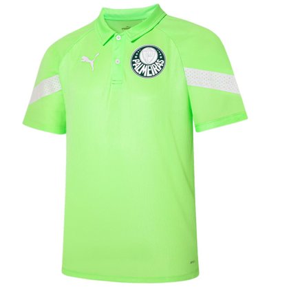 Camisa Puma Polo Treino Palmeiras 23/24 Masculina 773485-01