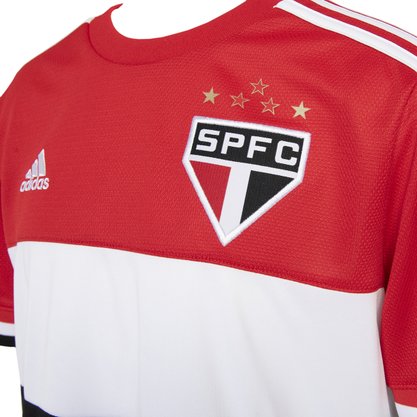 Camisa Infantil Adidas São Paulo III 21 GQ9290
