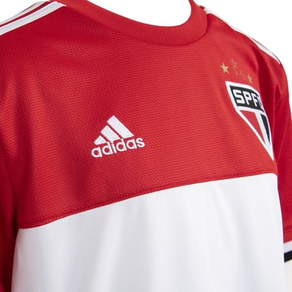 Camisa Infantil Adidas São Paulo III 21 GQ9290