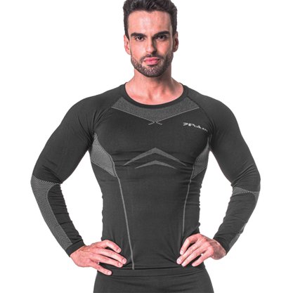Camisa Térmica Poker Skin Power X-Ray III M/L Masc 04103-PT