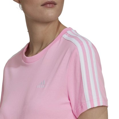 Camiseta Adidas 3 Listras Feminina HL2043