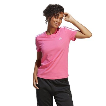Camiseta Adidas 3 Listras Feminina IB9453