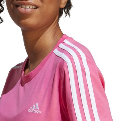 Camiseta Adidas 3 Listras Feminina IB9453