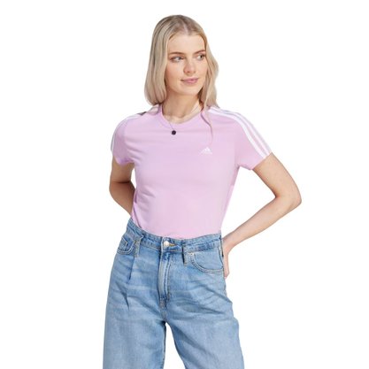 Camiseta Adidas 3 Stripes Feminino IM2795