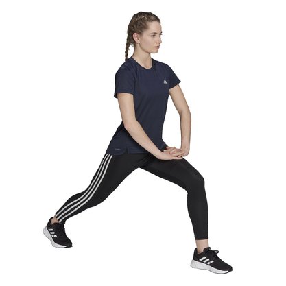 Camiseta Adidas Aeroready D2M 3-Stripes Feminina HK6527
