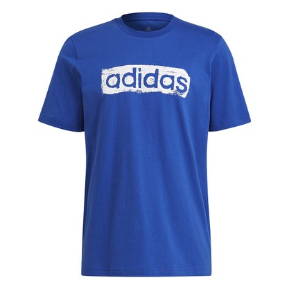 Camiseta Adidas Box Brushstroke Logo Masculina GL2876
