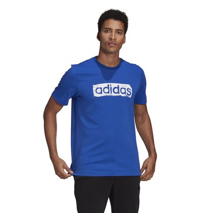 Camiseta Adidas Box Brushstroke Logo Masculina GL2876