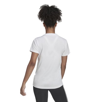 Camiseta Adidas D2M Logo Feminina HE6725