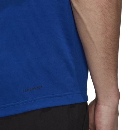 Camiseta Adidas D2M Plain Masculina HL2455