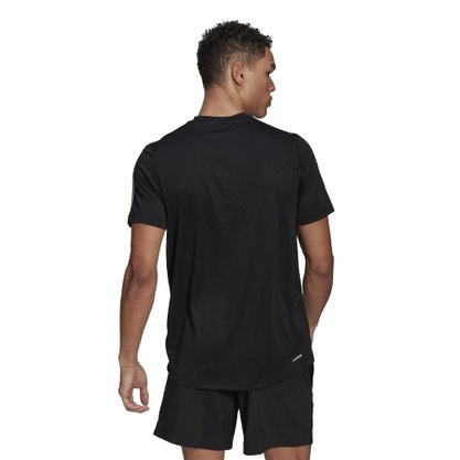 Camiseta Adidas Designed to Move Sport 3 Listras Masculina GM2105