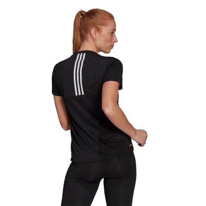 Camiseta Adidas Essentials 3 Listras Feminina GL3788
