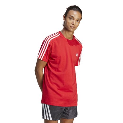 Camiseta Adidas Essentials Jersey 3-Tripes Masculina IC9339