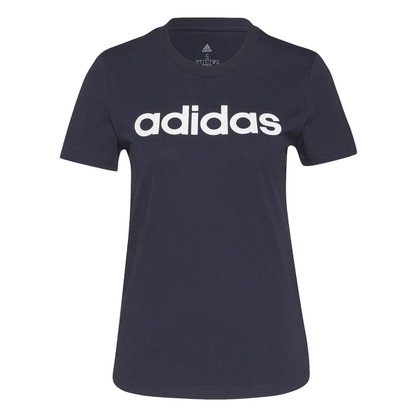 Camiseta Adidas Essentials Slim Logo Adidas Feminina H07833