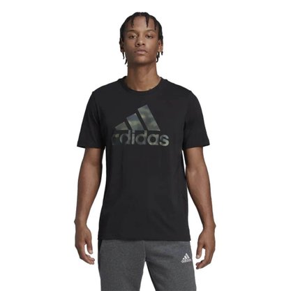 Camiseta Adidas Estampada Essentials Camo Masculina HL6934