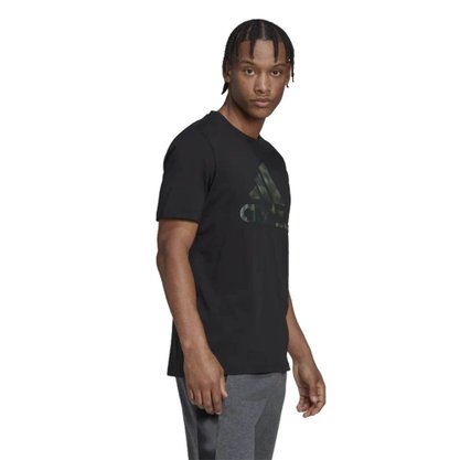 Camiseta Adidas Estampada Essentials Camo Masculina HL6934