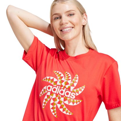 Camiseta Adidas Farm Rio Graphic Feminina IQ4486