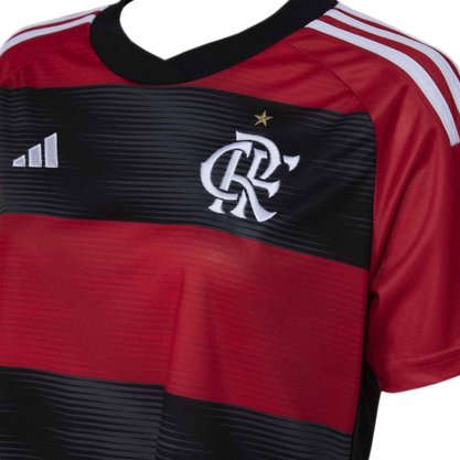 Camiseta Adidas Flamengo I 23 Feminina HS5190