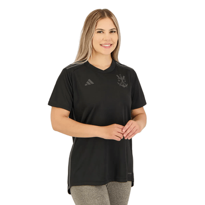 Camiseta Adidas Flamengo III 2023 Feminino HR3775