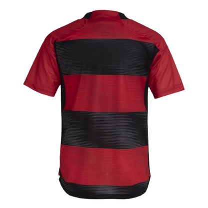 Camiseta Infantil Adidas Flamengo I 23/24 Torcedor  HS5194