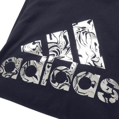 Camiseta Adidas Logo Foil Masculina HR5757