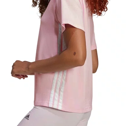 Camiseta Adidas M/C 3 Stripes Feminina JE1226