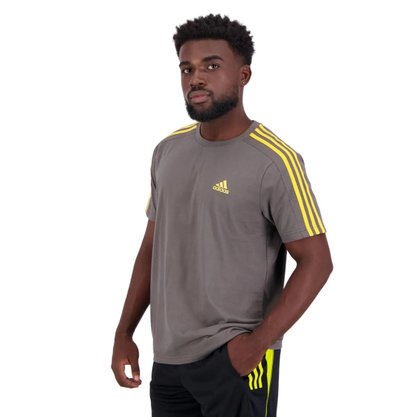 Camiseta Adidas M/C 3 Stripes Masculina IU9040