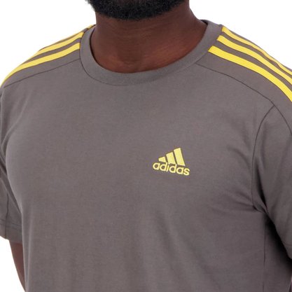 Camiseta Adidas M/C 3 Stripes Masculina IU9040