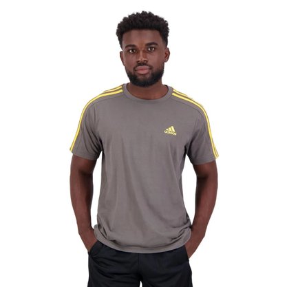 Camiseta Adidas M/C 3 Stripes Masculina IU9040 Unica