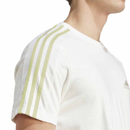 Camiseta Adidas M/C 3 Stripes Masculina IU9041