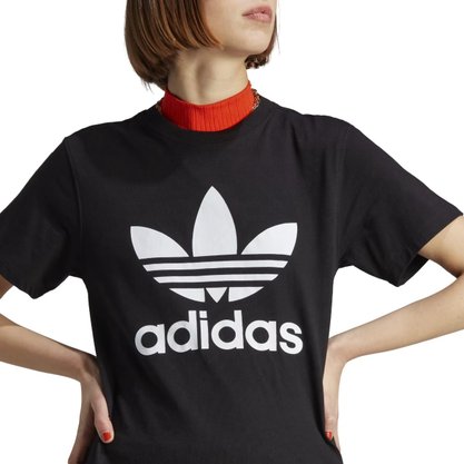 Camiseta Adidas M/C Adicolor Classics Trefoil Fem IK4035
