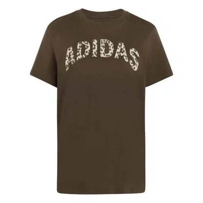 Camiseta Adidas M/C Animal Loose Graphic Feminina KT2680