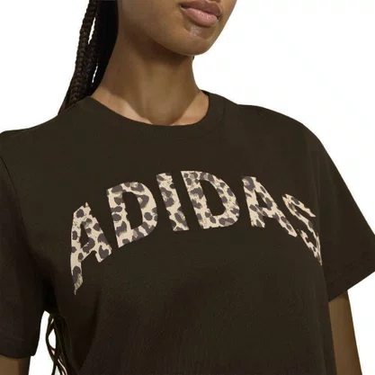 Camiseta Adidas M/C Animal Loose Graphic Feminina KT2680
