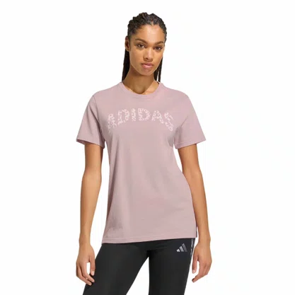 Camiseta Adidas M/C Animal Loose Graphic Feminino KT2681