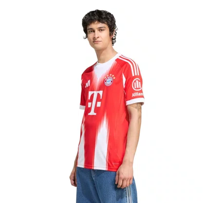 Camiseta Adidas M/C Bayern de Munique I 25/26 Masc JJ2137
