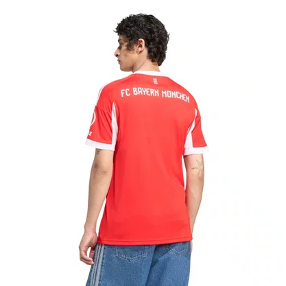 Camiseta Adidas M/C Bayern de Munique I 25/26 Masc JJ2137