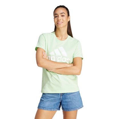Camiseta Adidas M/C Big Logo Feminina IR5409