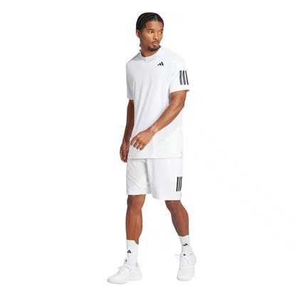 Camiseta Adidas M/C Club 3 Listras Masculina JE0413